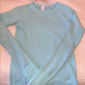 Ivivva Mint Green Fly Tech Long Sleeve Size M/M
